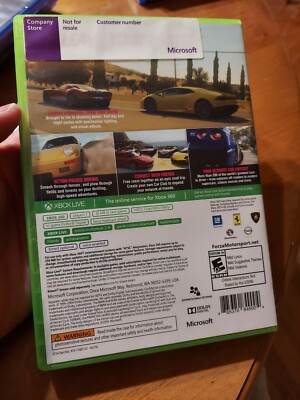 FORZA フォルツァ２　XBOX360 新品未開封　非売品 Xbox 360 Forza Horizon 2 BRAND NEW SEALED READ 885370849004