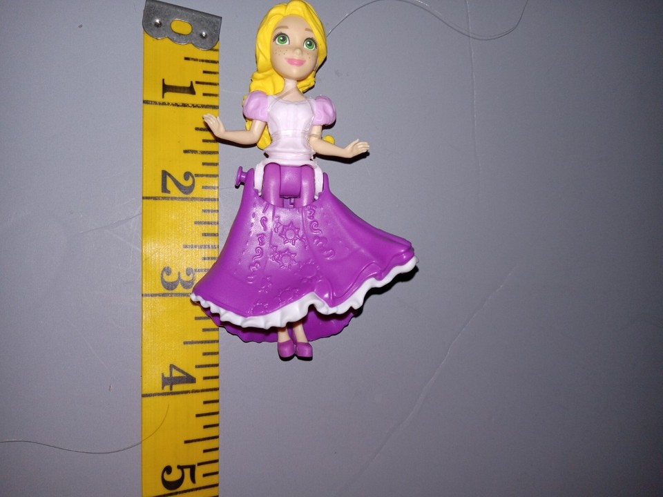 Disney Princess Royal Clips Rainbow Collection Rapunzel No Waist eBay