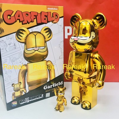 特別価格Medicom - Garfield (Gold Chrome) 1000% Be@rbrick Figure