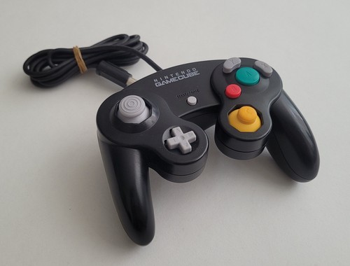 Nintendo Gamecube - Controller Schwarz / Schwarz - Bild 2 von 7