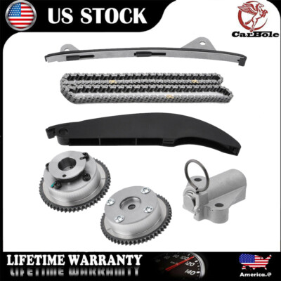 Timing Chain Kit Exhaust Intake CVVT Gear For Hyundai Elantra Kia Soul Forte 1.8