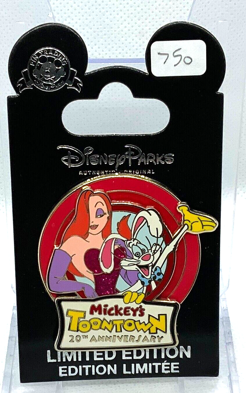 Disney 2012 Mickey's Toontown 20th Anniversary Jessica & Roger Rabbit ...