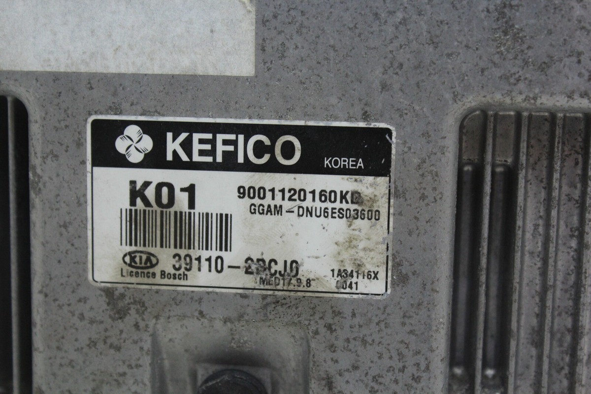 12 13 Kia Soul 39110-2BCJ0 Computer Brain Engine Control ECU