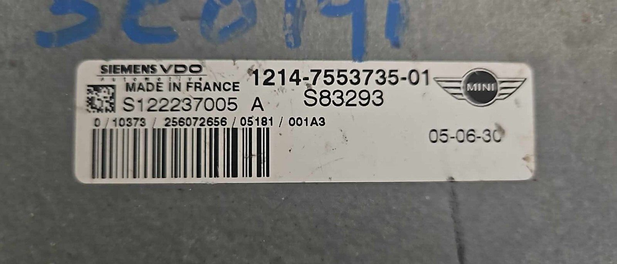 Genuine 05-08 R50 MINI Cooper OEM Engine ECU ECM DME Control