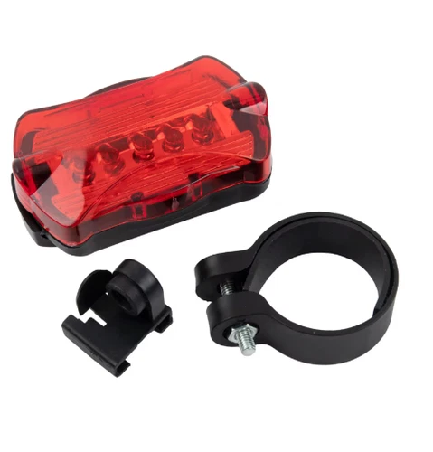 2 Stück Fahrrad Rücklicht 5 LED rot Sicherheit hinten blinkend 6 Modi AAA batteriebetrieben - Bild 14 von 19
