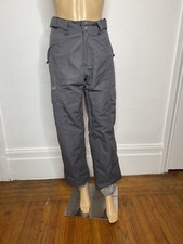 Burton Formula Snowboard Pants Women  s Size XS Gray Cargo GUC