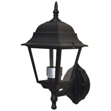 Lampada da esterno Eolo struttura in lega di alluminio colore nero attacco E27