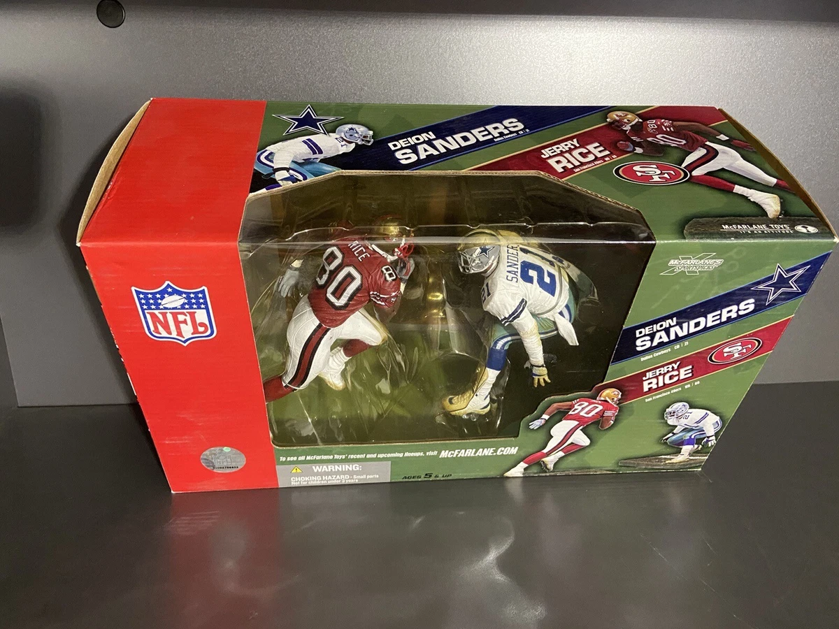 Jerry Rice Deion Sanders In Sports Action Figures for sale | eBay