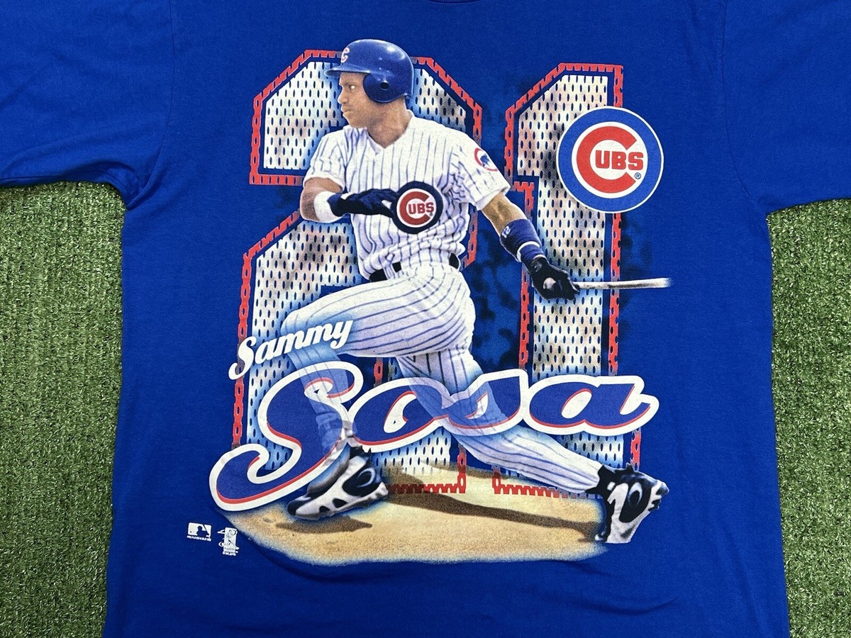 90年代 USA製 MLB シカゴ・カブス Sammy Sosa サミー・ソーサ 半袖T