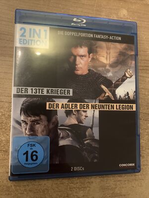 Der 13 te Krieger & Adler der Neunten Legion - Bluray - Uncut - Deutsch - Rar