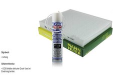 MANN-Innenraum-Filter+Liqui Moly Klima-Reiniger für Hyundai IX55