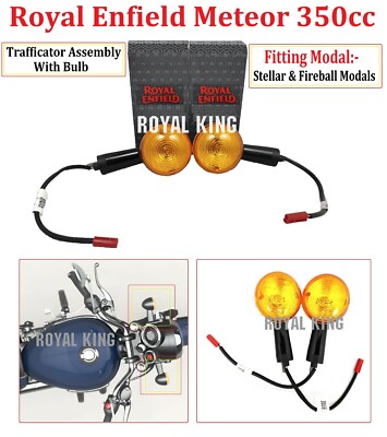 Royal Enfield Meteor 350 Trafficator Assy. Mit Leuchtmittel LH & RH Seite, sc...