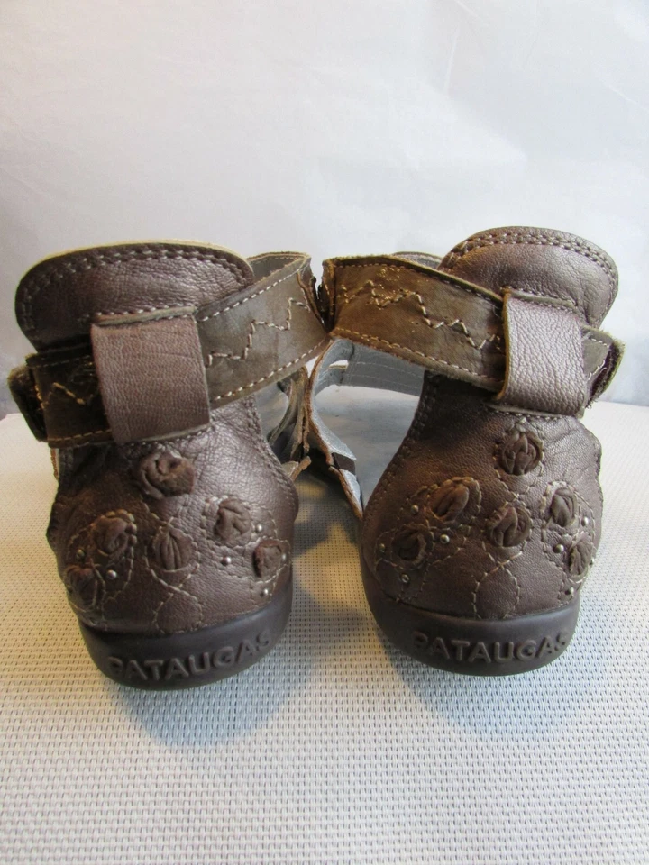 sandales  pataugas cuir taupe 36 - Photo 4/4