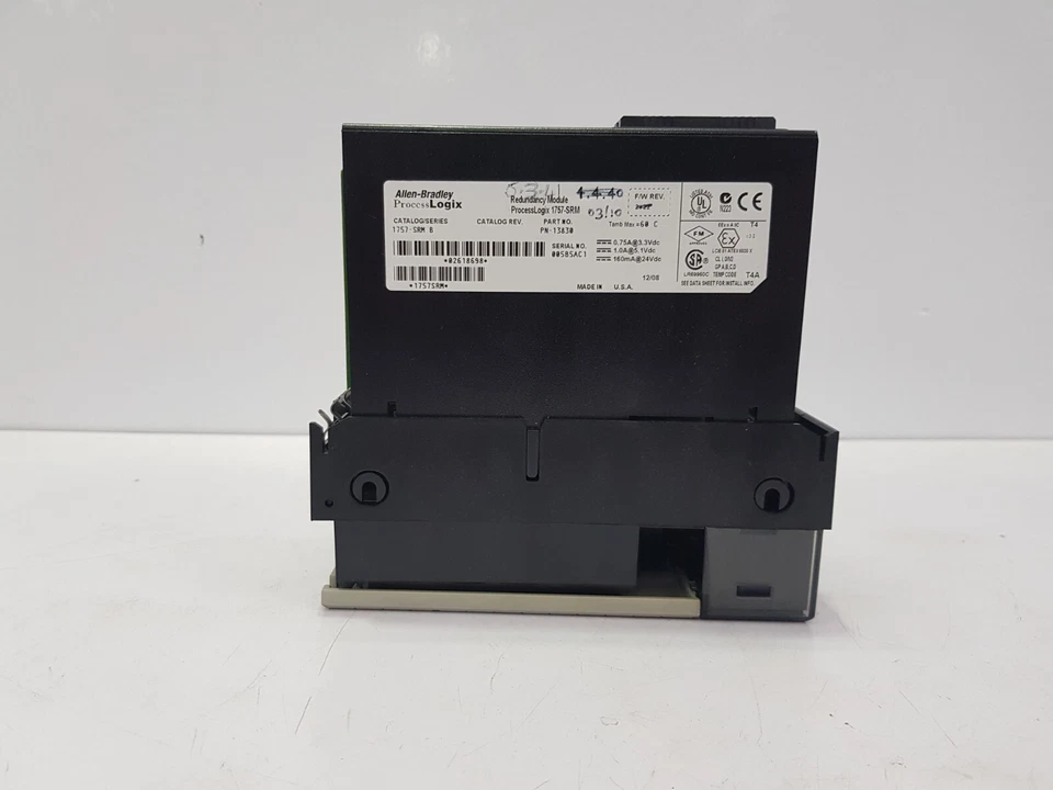 ALLEN-BRADLEY 1757-SRM PROCESS LOGIX SYSTEM REDUNDANCY MODULE PN-13830 SERIES B - Image 4 of 4