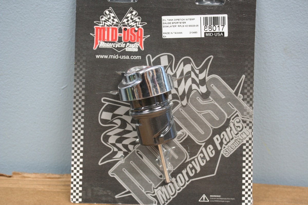 A HARLEY SPORSTER 2004 LATER OIL TEMPERATURE DIP STICK CHROME | eBay