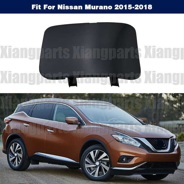 Front Bumper Tow Hook Cover Hauling Cap For Nissan Murano 2015 2016
