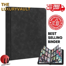 Toploader Binder Card Storage, 288 Pockets Top loader Trading Card Album Zipper