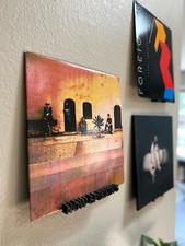 NOW SPINNING Vinyl Wall Mount Record Mounts, Damage-Free, Album Hanger Storage