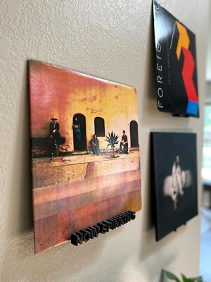 NOW SPINNING Vinyl Wall Mount & Record Mounts, Damage-Free, Album Hanger Storage