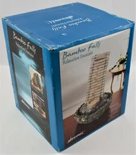 BAMBOO FALLS RELAXATION Fountain Falls Collection by ELEMENTS NEW IN BOX 13"TAL