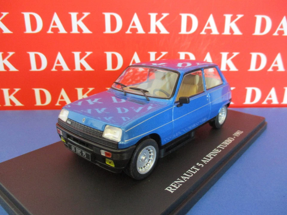 Die cast 1/24 Modellino Auto Renault 5 Alpine Turbo 1982 - Immagine 2 di 4