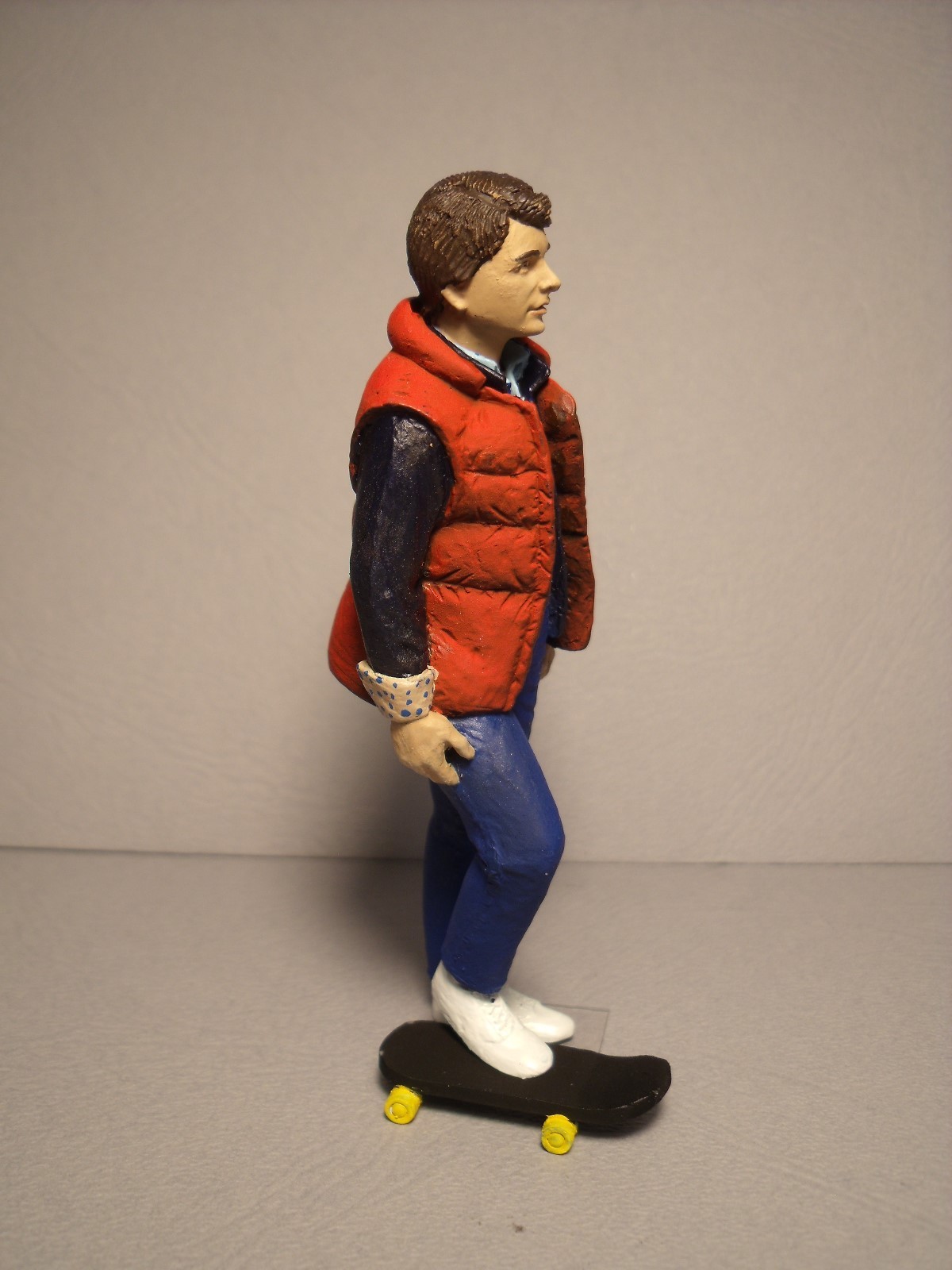 Figurine Marty McFly 1/18 Retour vers le Futur par Vroom à peindre