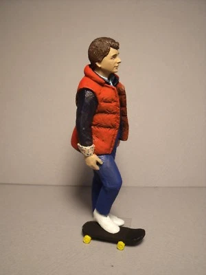 FIGURINE 1/18 MARTY MC FLY RETOUR VERS LE FUTUR VROOM NOT PEINT FOR MATTEL - Photo 1/4
