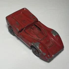 Vintage- Hot Wheels- 1968- McLaren MGA- Red- Poor Condition
