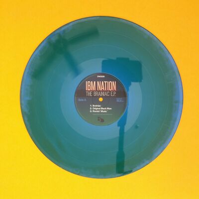 【OG SEALED】IBM Nation / Brainiac EP koco IBM NATION The Brainiac DWG020 Green EP Vinyl VG++ Cover VG+