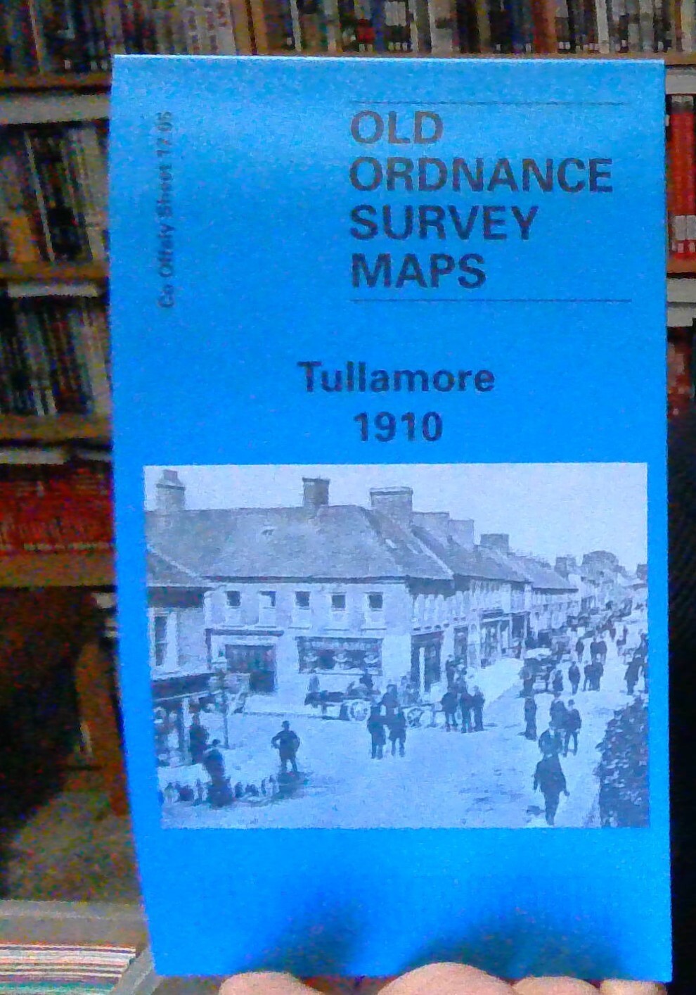 MAP OF Tullamore 1910  County Offaly Sheet 17.05 by Michael Byrne NEW