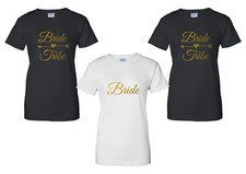 Bride Tribe Shirt Bridesmaid Tee Bridal Party Bachelorette Squad Maid Of Honor