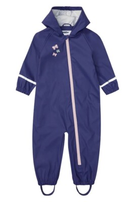 lupilu Kleinkinder Matsch und Buddel Overall Lila Blau - versch. Größen