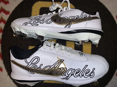 NEW Nike Size 7 Mens Cortez Baseball Cleats All Star Los Angeles