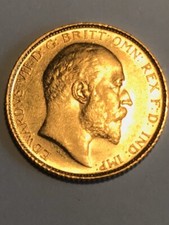 1908S Half Sovereign STG Rated NCHUNC Unslabbed 538K Lustrous. 7 Graded Higher