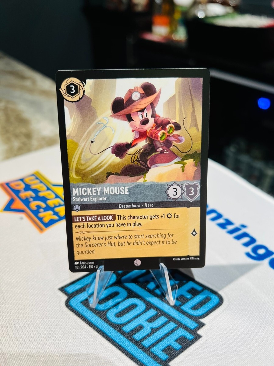 Disney Lorcana Mickey Mouse Nm Non Foil Into The Inklands | eBay