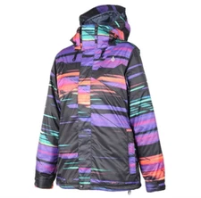 Volcom Jacket Womens Medium Ski 15K Hooded Thermonite Ayers Insulated Snow