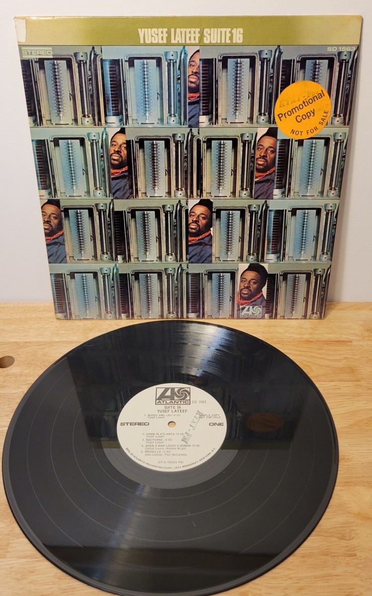 Yusef Lateef Suite 16 Atlantic Records White Label Promo Jazz LP