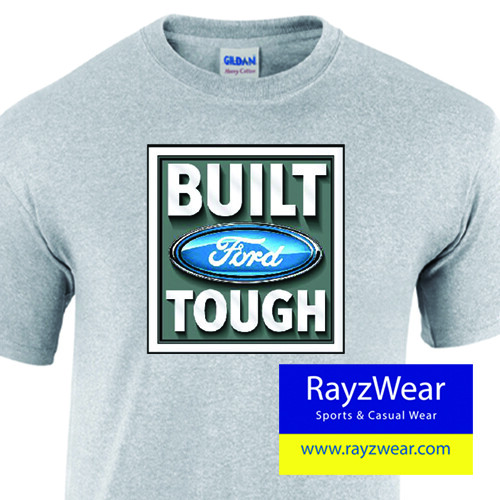 Built Ford Tough Officially Licensed T-Shirt - Picture 3 of 4