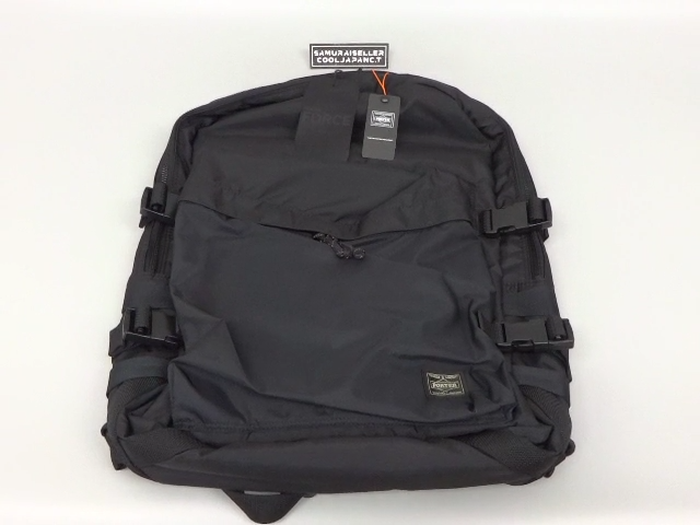 Yoshida PORTER FORCE DAY PACK Back Pack 855-05902 Black Yoshida PORTER FORCE DAY PACK Back Pack 855-05902 Black