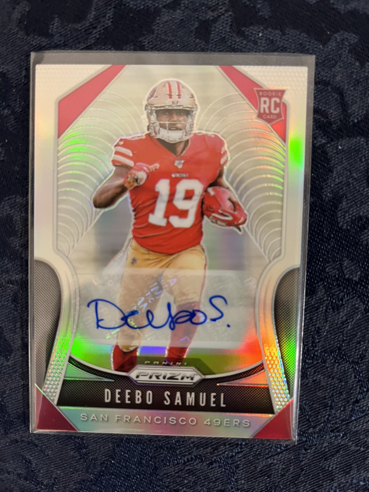 Deebo Samuel 19 Prizm Silver Rookie Auto Card 346 Rc Sp 49ers Star Wr Ebay