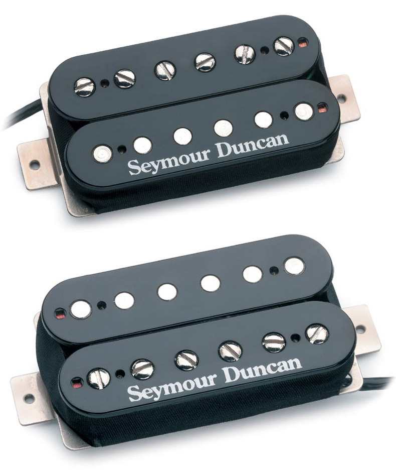 Seymour Duncan Hot Rodded Humbucker Set - black SH-2n Jazz / SH-4 