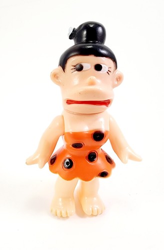 VTG 1970s Hajime Ningen Gyatoruzu Gyatles Caveman Mom Figure First Humans Sofubi