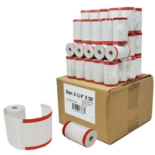 Premium CL 50 rolls 2.25" x 50' Thermal Paper - PAX A920 Credit Card Terminal