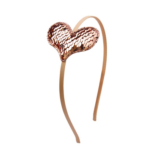 6 PCS Valentine's Day Love Headband Glitter Heart Hairband Shiny Headband - Picture 6 of 11