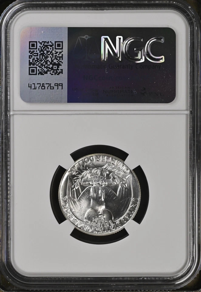 1950 Washington 25¢ NGC PF 66 - Image 2 of 2