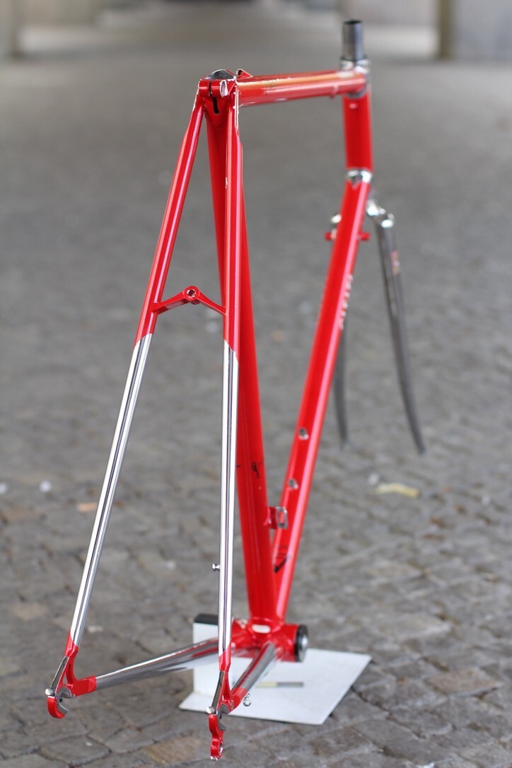 Casati Monza Columbus SLX Frame / 59 cm / Red Line Gold | eBay