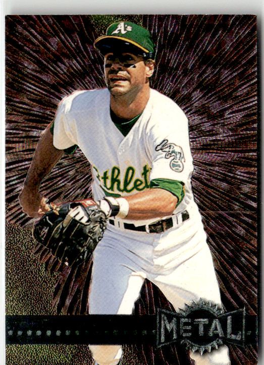 1996 Metal Universe #100 Brent Gates