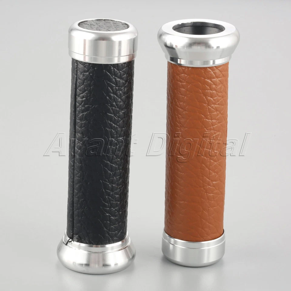 1 par de empuñaduras antideslizantes de manillar de motocross de 7/8" para Suzuki GSXR750 Foto 2 de 4