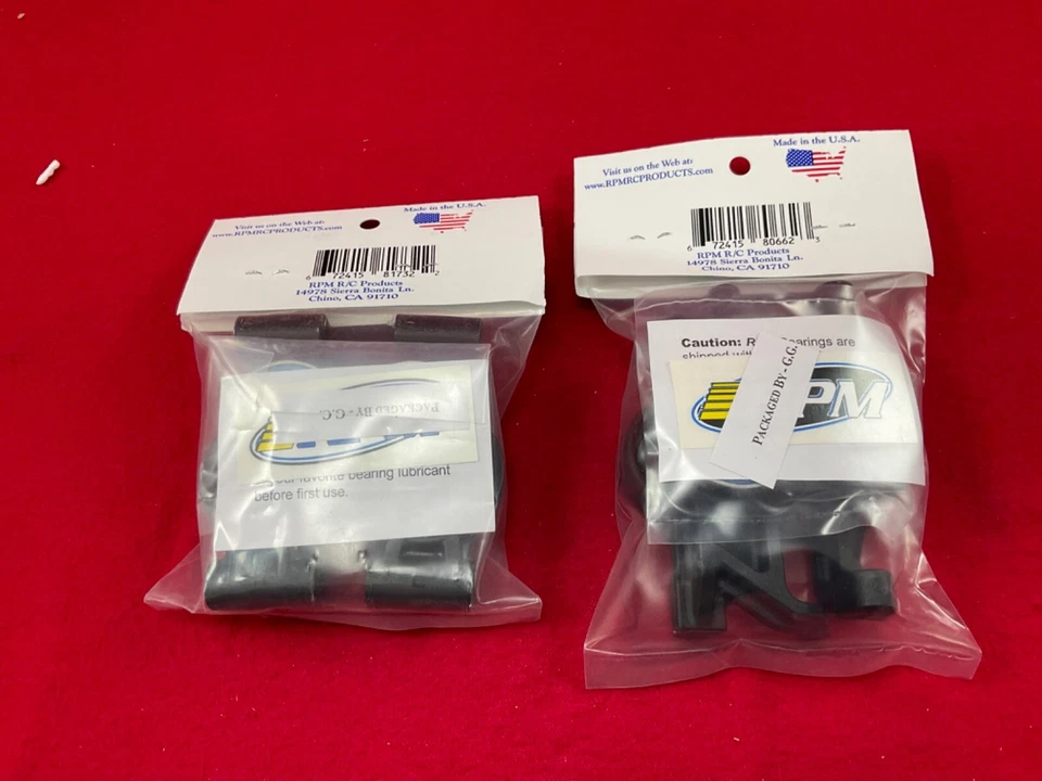 RPM 80662 81732 OVERSIZED FRONT + REAR Axle Carriers + Bearings Traxxas X-maxx - Image 2 of 4