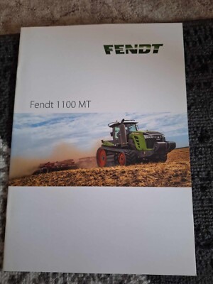 Fendt 1100 MT Brochure Tractor Tractor